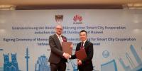 杜伊斯堡市和華為簽署合作 攜手打造智慧城市