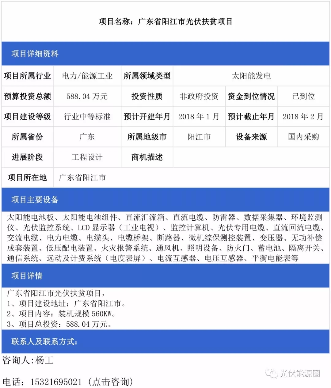 河南、廣東、安徽光伏電站項目