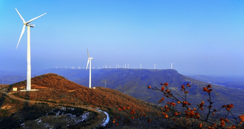 煙臺迎大風(fēng)天氣 風(fēng)電出力、發(fā)電量均創(chuàng)歷史新高