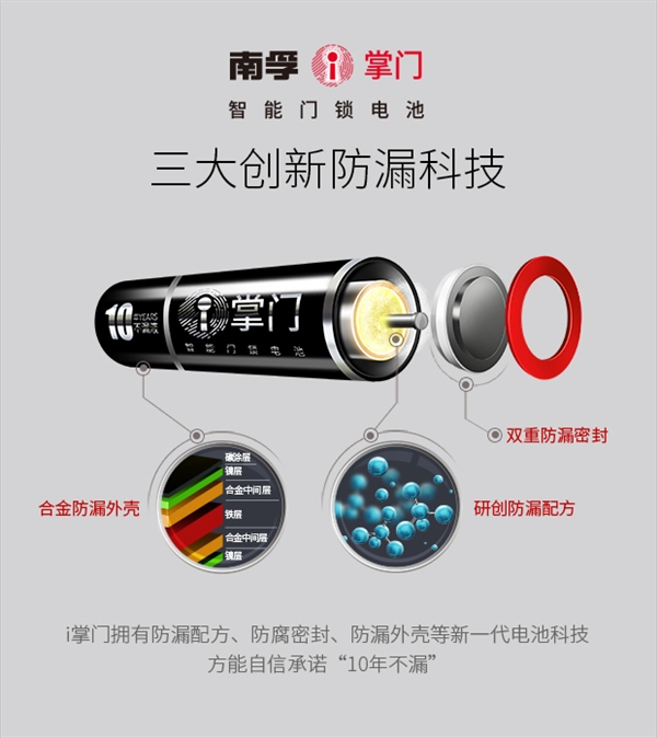 電池技術(shù)突破！南孚5號(hào)超級(jí)電池可用10年