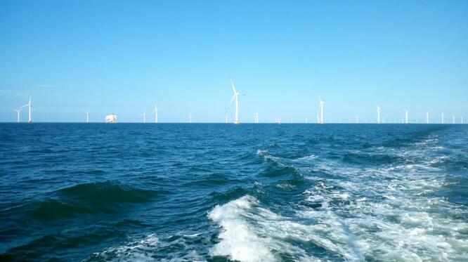 三峽新能源響水風電場刷新單日發(fā)電量歷史記錄