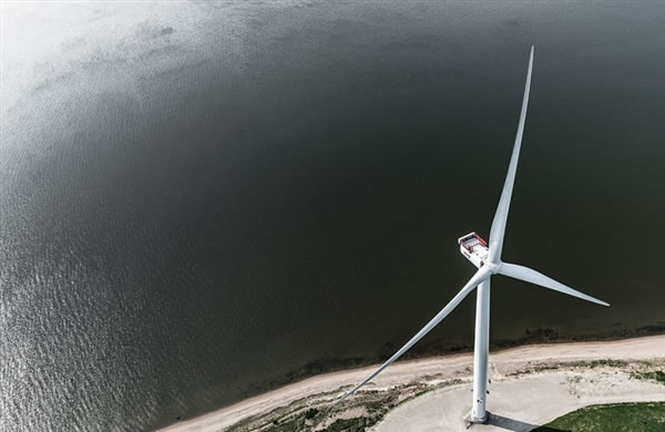 一天能發(fā)電26萬度的風力發(fā)電機