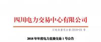 四川2018年度電力直接交易1號公告：風(fēng)電、光伏、部分水電企業(yè)可參與直接交易