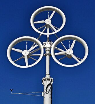 發(fā)電不用怕風(fēng)?。喝毡拘滦惋L(fēng)車體型小電量足