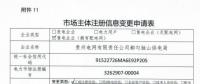 貴州公示2家售電公司、3家電力用戶及1家電網(wǎng)企業(yè)的注冊(cè)信息變更申請(qǐng)